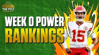 Week 1 Power Rankings with Pete Prisco: Packers WAY TOO HIGH at #2 + PTP Mailbag!