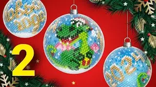 Master Class. New Year's Ball (6 cm). Part 2
