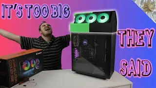 It Wont Fit, They Said - Installing Aorus 360 AIO In Non-Compatible Case