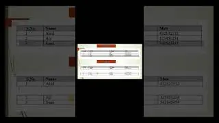 Split table Move rows up and down | MS Word Shortcut keys Keyboard Shortcut keys | Educate Smartly