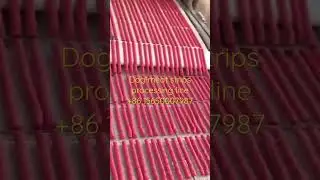 Dog meat strips processing line/dig soft snacks extrusion line