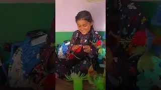 Meet the 8-year-old artist from Chamankotli, Azad Kashmir 🌸🎨📚