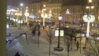 2016 красиво заснеженный Питер 1
