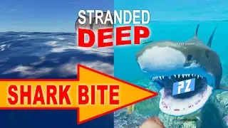 Shark Bites In Slow Motion in Stranded Deep [Multiplayer, Co-Op]