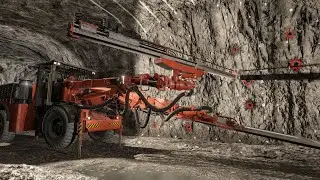 CYBERMINE Simulator for Sandvik DD422i Drill Rig Operators
