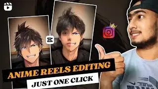 anime face capcut template link 2023 | instagram trending reels editing | cartoon face reels editing