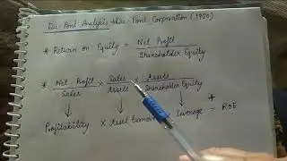 Dupont analysis in easy and simple way#dupont formula#(@poonamjooncommerceclasses