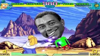Chrigar Mugen: Homer Simpson vs Omega Tiger Woods