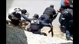 Así emboscaron hombres de La Familia Michoacana a Estatales y Ministeriales en #Coatepec