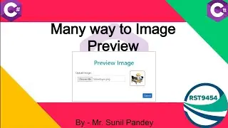 How to Image Preview | Preview Image | Before Upload | jQuery | Upload Image in dotnet core 
