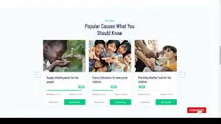 Nasarna - NonProfit Charity WordPress Theme campaign charity Website Builder