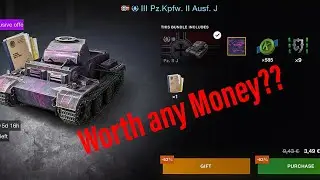 Now in WoT Blitz Store: PZ. IIJ. Worth it?