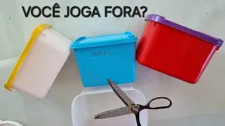 DIY Ideias Lindas c/ Potes de Sorvetes Faça Você Mesmo Decoração Gastando Pouco