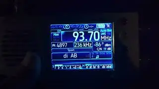 ABC Classic Black Mountain over top of 93.7 Radio TAB Toowoomba in Mount Lofty Toowoomba