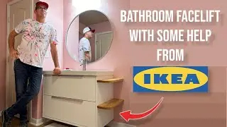 Small Bathroom Makeover With IKEA Products