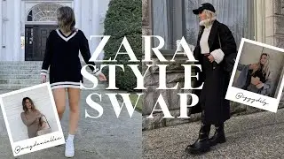 ZARA STYLE SWAP: swapping styles with my BFF and styling Zara pieces