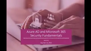 Webinar: Azure AD and Microsoft 365 Security Fundamentals