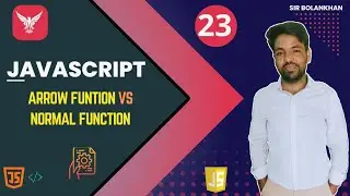 Arrow Function vs Normal Function in JavaScript ⚡ | Key Differences Explained