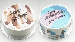 BELAJAR MENGHIAS KUE MENGGUNAKAN BUTTER CREAM #1
