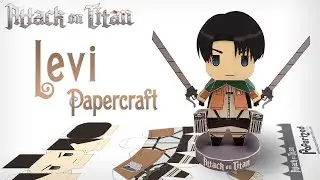Attack on Titan: Levi Ackerman Paperized