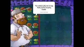 Plants vs. Zombies [PC] - Playthrough: Puzzle I, Zombie