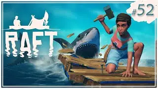 Raft - #52 - Караванный городок (Caravan Town) (ч.6) | деталь для зиплайна, Майор Том, Фейрверки