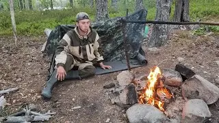 Рыбалка на ст. Поньга, двух дневная рыбалка, забрался на дикое озеро