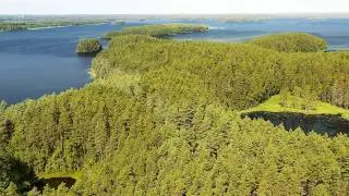 Hytermä at Kerimäki, on an island in Lake Puruvesi 4K