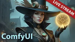 ComfyUI - Live Stream!  Let's make some amazing art with Stable Diffusion!