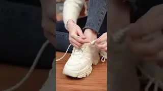Forma incrível de como amarrar cadarço 