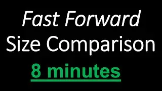 Ultimate Size Comparison in 8 minutes!