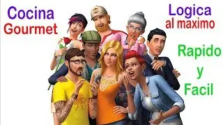 The Sims 4 Cocina Gourmet y Logica al maximo
