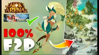 Crimson Snow 100% Clear Using Same F2P Lineup For All Stages - AFK Arena