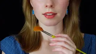 ASMR for Anxiety 🌧️ Slow & Gentle Face Brushing for DEEP Sleep