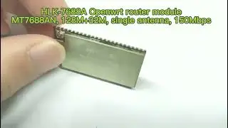 Difference for HLK-7688A and HLK-7628N Openwrt 2.4G wifi router module