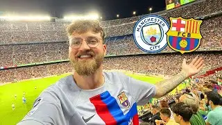 FC Barcelona vs. Manchester City - Stadionvlog | Haaland erstes Mal im Camp Nou 🔥 | ViscaBarca