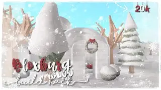 kids igloo build || bloxburg build hack || pink pengwin