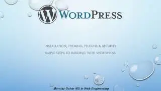 WordPress Tutorial   How To Create A WordPress Site