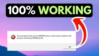Fix The Procedure Entry Point Could Not be Located in the Dynamic Link Library Error In Windows 11