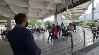 A walk from Arrival in T2 to T3 at Delhi airport