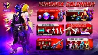 Free Fire New PARADOX Event 2024 | PARADOX Evo Bundle Review