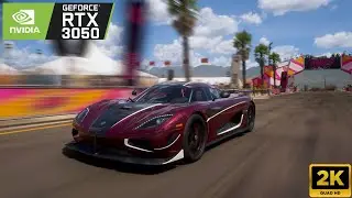1400HP Koenigsegg agera RS - Forza Horizon 5 max graphics gameplay in RTX 3050