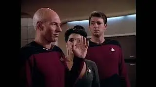 DaiMon Bok Gives Captain Picard the USS Stargazer