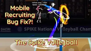 The Spike Volleyball - Potential Fix To The Mobile Recruiting Bug - LMK If It Works...