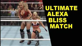 WWE 2K23 Goddess Alexa vs Alexa Bliss & Alexa NXT & Alexa Fiend - Elimination Match