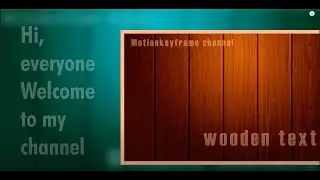 How to create Wooden Texture in Photoshop Tutorial