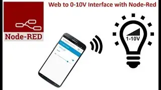 Web to 0 10V dimming interface with Node Red on your Raspberry Pi