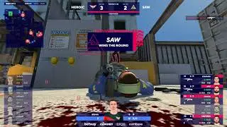 ARKI - 3 AK KILLS (2 HS) ON THE BOMBSITE A OFFENSIVE (INCLUDING WALLBANG KILL) / BLASTPremier