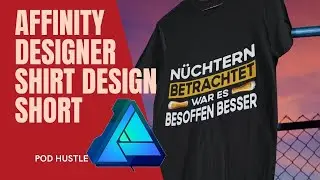 Affinity Desiger Shirt Design Vol 1 #Shorts