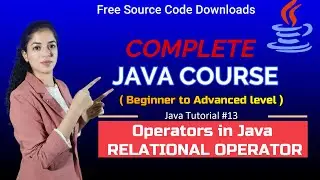 Relational Operators in Java [HINDI]